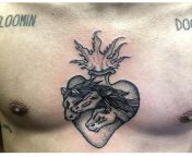 NSFW Original Sacred Heart by Daniel Bunker at 111 Arts Gallery in Muncie, Indiana from www image gallery in