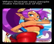 Here&#39;s a Shantae meme I made. from shantae kallenz