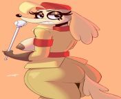 Don&#39;t get into trouble with Pilot Saluki [F] (emamadin) from cuphead pilot saluki