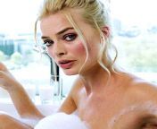 I would love to join Margot Robbie naked in her bubble bath from wapking by phone eorotikabm robbie naked