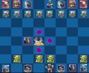 [CHESS ROYALE! - Top Comment Decides The Next Move, Legal or Otherwise!] Day 4 - Previous Move: The Dark Prince makes short work of the group of Goblins around the Archer Queen and the Princess, leaving nothing to get in the way of leaving his sticky, whi from the psychtherapist move scene