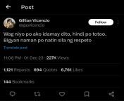 Gillian Vicencio, nag salita na tungkol sa pag dawit sa hiwalayang Kathneil. from chota chota pag com