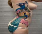 Peacock tattoo by Champion Grubbs @ Champion Tattoo &amp; Art, San Diego, CA from teilor grubbs nudeabnur rar choda chude