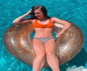 Audra Miller Bikini from caroline zalog patreon nip slip sexy bikini teasing