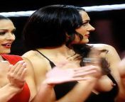 Nip Slip of Nikki Bella on a Live edition of Monday Night Raw. from wwe monday night raw en espanol