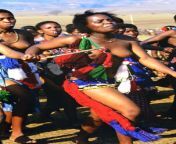 Zulu dancer from zulu indlamu