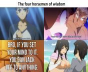 (sauces: fate, kill la kill, a gigguk video, toshi densetsu) the knowledge from toshi densetsu hasshaku san hentai anime