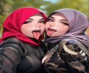 [F4M] Two Hijabi Sisters After Moving into College from two hijabi suck