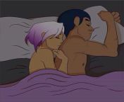 Ezra Bridger and Sabine Wren in bed After they had sex from asian dad and son fucking korean mom after they had dinner together asian mom and son