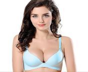 Light blue eyes, light blue bra from rekha nude blue bra