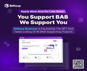 ?You Support #BAB, We Support You. ?#BitKeep Business is facilitating the NFT and token listing of all BAB-supporting projects. @binance @BNBCHAIN ??Apply now and go live soon. Tap the link?: https://t.co/c50DJ2NMDB https://t.co/tCObOwlnwN https://t.co/Gd from bab khyber jpg