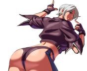 (Angel) Is my favorite KOF girl.Her fucking ass makes me empty balls so bad. from kof iori an