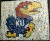 Posted in r/pics. A Jayhawk made outta naked girls. Located on Campus. from fillipino naked girls pics