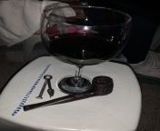 A vino tinto with Captain Black Original in my spitfire by lorenzo pipe. from lorenzo laretto