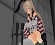 Shimakaze peeing in the bathroom (am I spelling her name right?) from girls hostel peeing in bathroom