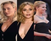Brie Larson, Elizabeth Olsen or Scarlett Johansson, who&#39;s your favourite and why? from brie larson elizabeth olsen and scarlett johannson
