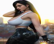 I want to wife up (Tifa Lockhart) and slam her pussy all day long from tifa lockhart and cloud strife special night