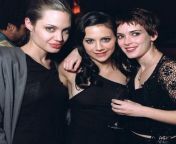 Angelina Jolie, Brittany Murphy, and Winona Ryder at the premiere of Girl, Interrupted (1999) from angelina jolie tape