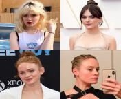 Bleach, Brunette, Ginger, or Blonde? (Maisie Peters, Emilia Jones, Sadie Sink, Brie Larson) from emilia jones nude