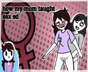 How mom taught me sex Ed (made by me) from mom sleeping teach sex