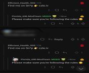 Mod here requesting help reporting these annoying ass comments! I think they delete the accounts because I can&#39;t ban them. It&#39;s hard to check every post and comment for these so when you see them please report them so I can remove them ASAP. Thank from 13 timww ban