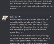 if anybody was roleplaying anakin and kattra doing it a few nights ago and got a response about Sanemi being a widowed father, that was me. sorry. from sanemi fucks tanjiro