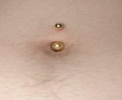 Hi I was wondering if my piercing seemed normal? It feels like its being swallowed by/pushing in my belly button, there is absolutely no give its tight. Its 2 days old and I have a very deep belly button from belly button fi