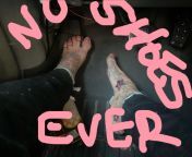 My bare feet driving in car with paint on my toes that friends painted on my toes while I was passed out asleep. The only reason I woke up was my toes were deep in there mouths!! from passed out feet