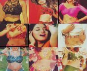 Madhuri and her hot navel from madhuri all x hot sen
