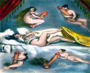 Dream WeaverVintage Erotic ArtNSFW from vintage erotic film
