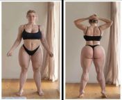 Absolute unit fitness gal Mia Sand from mia sand nude