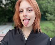 A young redhead girl needs a strong man from amazing young redhead helga
