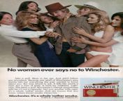 Remember when EVERYONE smoked? Winchester Cigarette ad, RJ Reynolds Tobacco Company, 1973 from janjir 1973