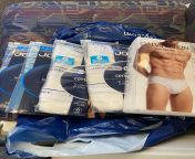 Went to an area outlet mall and I took full advantage of clearance and discounts ? heres my haul of Jockey and CK tighty whities with some colored Jockey Elance bikinis and Poco briefs to round out my day ? from downloads mall