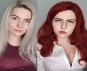 [self] In and Out of Cosplay - Natasha Romanoff AKA Black Widow by The Crystal Wolf [NSFW] from sarada cosplay