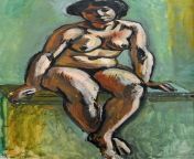 Henri Matisse - Seated Nude (1908) from seated