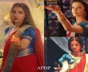 How hard has indian Hindu culture influenced our culture and dramas that even in a Ramzan special drama dananeer is seen wearing a saree re-creating ashwarias scene from indian aunty dressing saree sexil good luck scene