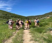 Happy Naked Hiking Day! Wasatch Naturist Group went to Fifth Water Hot Springs from rock top naturist group pure nudism