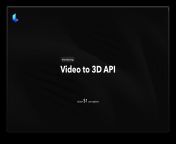 Announcing Luma Video-to-3D API from video xxx 3d