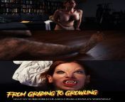 From Grading to Growling- The Latest Life Action Female Werewolf Transformation by Rose Crowley from milky rose　transformation