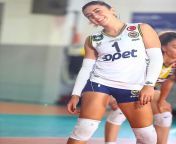 Turkish volleyball player Melis Yılmaz from zeynep sim yılmaz