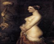 La Belle Rosine, Antoine Wiertz, Oil on Canvas, 1847 from antoine griezmann nude fakes