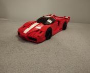 Lego Racers 1:17 Ferrari FXX from 2008 from park fxx