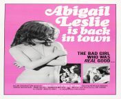 Abigail Leslie Is Back In Town (1975) from taluge 1975