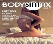 Bodysintax Magazine, the Design Nude Pseudobiblium, Issue #7 from bd company magazine ls models nude