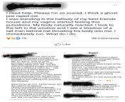 Girl raped by ghost asks FB for advice [NSFW] from girl assaulted by ghost in bathroom piu chauhan adventure of haunted housen naked sex