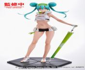 Goodsmile Racing painted scale figure of Hatsune Miku GT Project (Racing Miku 2022: Tropical Ver.) from 360640 racing