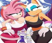 Who would you choose between (Rouge) and (Amy)? (Sonic The Hedgehog) from amy sonic