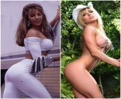 Who was the hotter Wcw babe.Kimberly or Gunns from cristal gunns