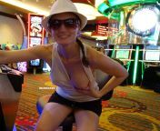No panties and no bra at the casino 😜 from play id【gb77 casino】 jagv